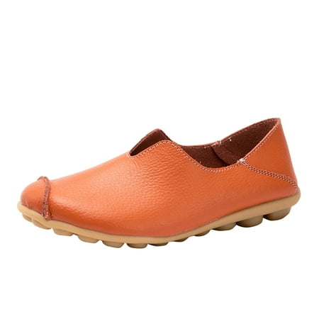 

Fesfesfes Women Shoes Dressy Round Toe comfortable Synthetic color flat leisure music shoes Lightweight Shoes 37(6.5-7)