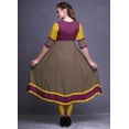 thumbnail image 4 of Bimba Kurti Indien Classique Imprimé Tunique Longue Anarkali Robe pour Femmes, 4 of 5