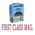 thumbnail image 1 of FIRST CLASS MAIL Self Inking Rubber Stamp Custom Shiny Office Stationary Stamp, 1 of 1