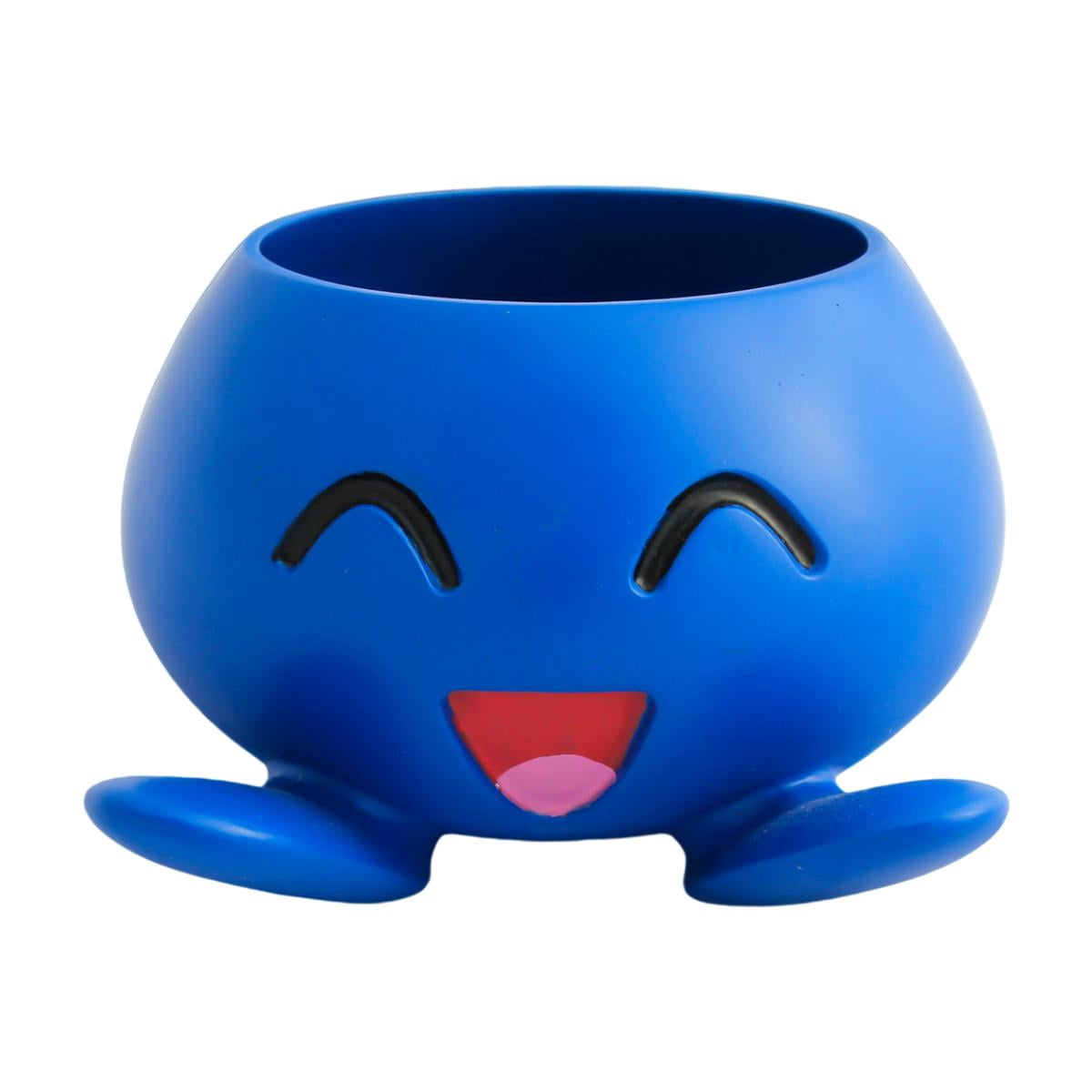 Oddish Pokemon Plant Pot 3.5'' Tall - Anime Succulent Planter For Office Desk, Home Decor, Garden