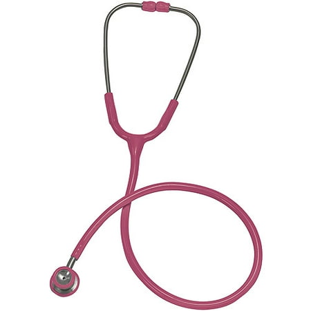 Mabis Signature Series Stainless Steel Infant Stethoscope, Pink ...