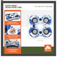 thumbnail image 3 of Ozark Trail Rapid Rider Quadruple River Tube, Blue & White, 3 of 11