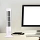 thumbnail image 3 of Mini ventilador de torre USB sin aspas, 2 velocidades y modos de viento, ventilador de pie para dormitorio, sala de estar, hogar, oficina, blanco, 3 of 3