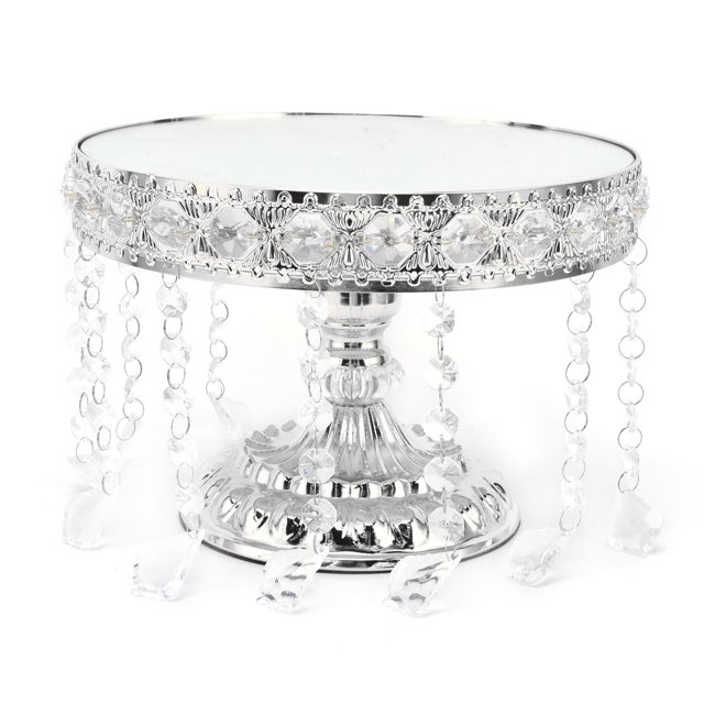 Crystal Cake Holder,Crystal Cake Holder Multifunctional Metal Crystal Cake Stand Crystal Cake Stand Future-Proof Design
