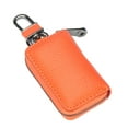 thumbnail image 2 of Qarigey Cartera de cuero retro, monedero portátil de viaje para llaves de la escuela, moda, recibo de tarjeta de crédito, cierre de cremallera, soporte Type3 NO3 Qarigey AP011383-08, 2 of 6