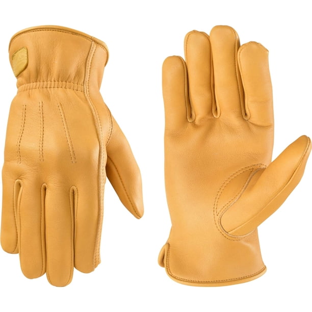 Guantes de cuero Wells Lamont ComfortHyde Medium para hombre