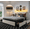White, variant on Novilla 12 Inch Queen Size AiryFlow Cooling System Mattress With Multifunctional Bed Frame with Drawers, LED Lights, Charging Station and Adjustable Headboard, White