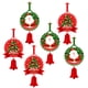 thumbnail image 2 of Colgante de Navidad Ganfancp Papá Noel Decoración Del Árbol de Navidad Liquidación 1 Juego de Colgantes (6) Piezas, 2 of 2