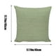 thumbnail image 3 of Funda de Almohada de Estilo Veraniego, Diseño Verde Natural, Material Suave y Cómodo, Ideal para Decorar El Sofá, El Coche o El Hogar, Uso Versátil, Fácil de Limpiar, Tamaño 45 X 45 Cm, Paquete de 1, 3 of 6