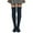 Navy, variant on allydrew Winter Knit Over the Knee Thigh High Boot Socks, White