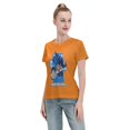 thumbnail image 4 of T-Shirt Basique à Manches Courtes pour Femmes Super Saiyan, 4 of 6