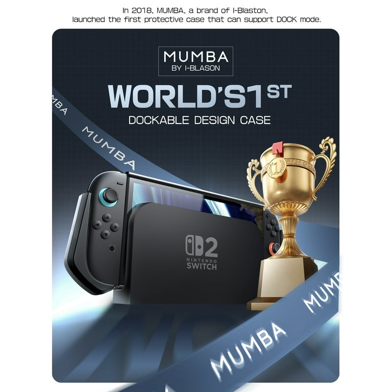 【美品】❗️Nintendo Switch Mumba Dockable Case for Nintendo Switch 2 (2025), [Blade