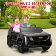 thumbnail image 6 of 2 Seater Ride on Car for Kids 24V Electric Car Toy Toddlers Battery Powered Ride on Truck with 2.4G Remote Control, Full-Wheel Suspension, Music, LED Lights, 6 of 6