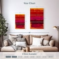 thumbnail image 3 of Elephant Stock Passionate Wall Art - Vertical Multi Panel Canvas - Living Room Wall Decor - Abstract Multi Panel - Red And Pink Decor By Taylor Hamilton - 14" x 23", 3 of 4
