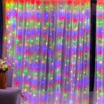 thumbnail image 3 of Yeacher Guirlande Lumineuse Alimentée par USB Rideau Éclairage Décoration pour Rendez-Vous Demande Réunion 8 Éclairages, 3 of 8