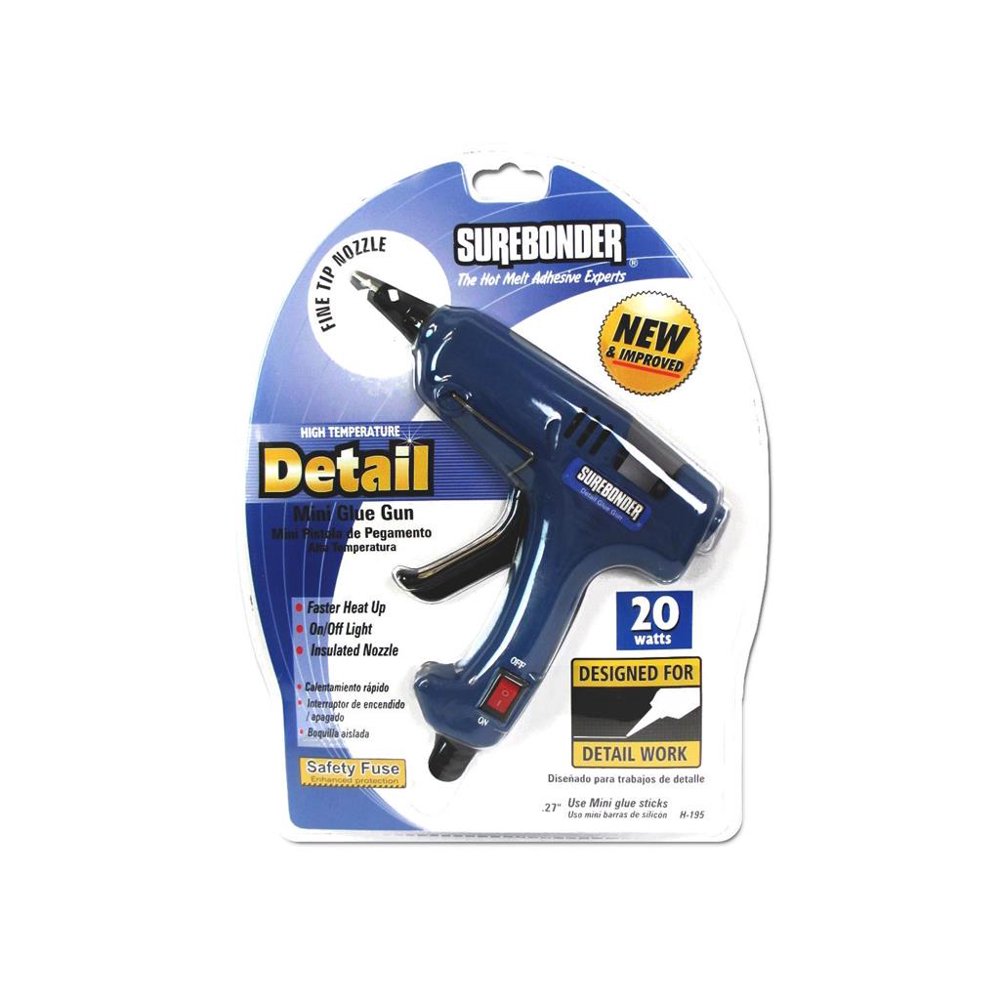 Surebonder H195F Glue Gun Mini High Temp Detail 20 watt