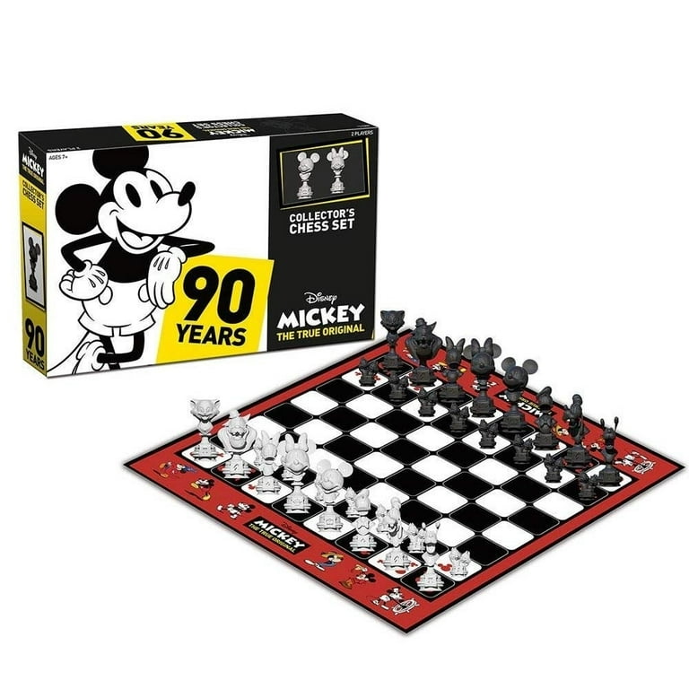 Disney Mickey The True Original Collector's Chess Set 90 Years