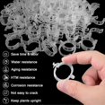 thumbnail image 4 of 120 Pack Tomato Clips for String Plant Clips for Climbing Plants Supports Clips--, 4 of 5