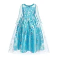 thumbnail image 5 of Vestido de princesa Elsa Anna de Disney para niñas, vestido de fiesta de malla para Halloween, carnaval, cumpleaños, disfraz de Reina de las Nieves de Frozen, 5 of 5