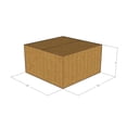 thumbnail image 3 of 13x13x7 Kraft Brown Corrugated Shipping Boxes, 32 ECT Single-Wall, Qty 175, 3 of 3
