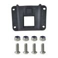 thumbnail image 4 of Adaptador de bolsa de transporte frontal, placa adaptadora de bolsa de bicicleta fácil de usar, soporte de estante de bolsa portátil, adaptador de, 4 of 8