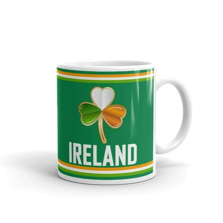 Ireland Irish Flag St. Patricks Day Coffee Tea Ceramic Mug Office Work Cup Gift 11