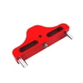 thumbnail image 1 of Speravity Trazador central de carpintería de aleación de aluminio, herramienta de marcado, regla central de calibre de trazador de línea, Herramientas manuales y eléctricas Rojo, 1 of 6