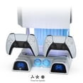 thumbnail image 6 of Disc Storage Rack Multi-function Fan Base Game Handle Charging Station for, 6 of 11