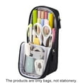 thumbnail image 1 of Double-Layer Pencil Case, Large Capacity, Cloth Art Stationery Case, Vertical Pencil Case, Pen Holder, Pen Holder, Storage Bag, Pencil Case, 1 of 3
