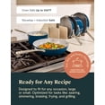 thumbnail image 5 of Caraway 31-Piece Ceramic Cookware Bundle - Fry Pans, Saucepans, Sauté Pan, Dutch Oven, Petite Cooker, Stir Fry, Rondeau, Stock Pot, Grill & Griddle Pans, Roasting Pan, Racks, Organizers - Navy, 5 of 6