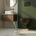 thumbnail image 3 of Evideco French Home Goods Pise Commercial Freestanding Pise Toilet Brush and Holder Set with Toilet Brush, White, 3 of 7