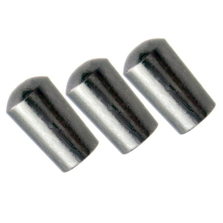 3x Black Brass Toggle Switch Knob Tip Button for Electric