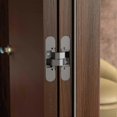 thumbnail image 2 of Invisible Hinge For Doors, Set Of 2 Invisible Hinges,40 Kg Load, 180 Opening, Zamak, 2 of 4
