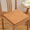 Orange, variant on Yaayu Washable Linen Chair Cushion, 15.7x15.7x1.2in, Thick Sponge with Ties, Anti-Slip Seat Pad, Blue