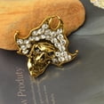 thumbnail image 4 of Pin de 3D Broche Collar de Solapa Motocicletas Hombres Mujeres Halloween oro, 4 of 5