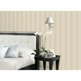 thumbnail image 2 of Galerie Wallcoverings  Smart Stripes 2 Shimmery Stripe Vinyl on Non-Woven Matte/Shimmer Wallpaper Roll 33 feet x 21 inches - Beige, 2 of 5