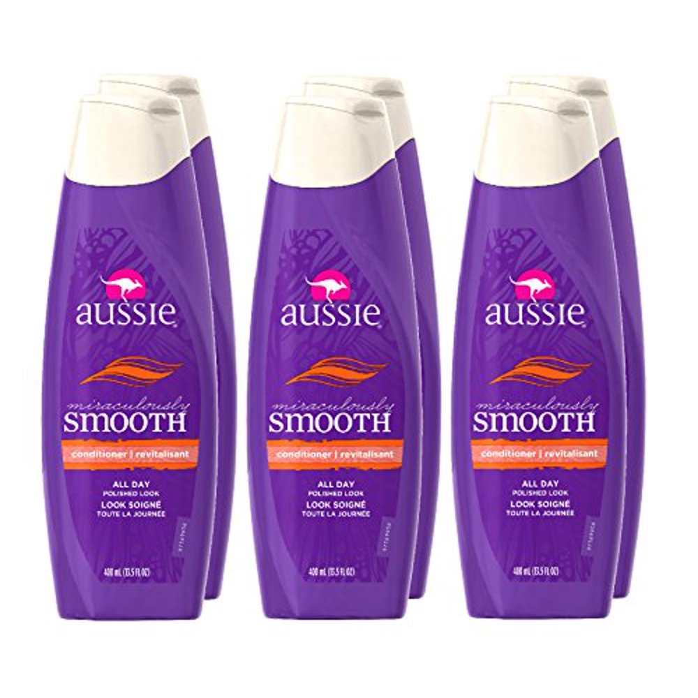 Aussie Conditioner, Sydney Smooth, 13.5 oz (Pack of 6)