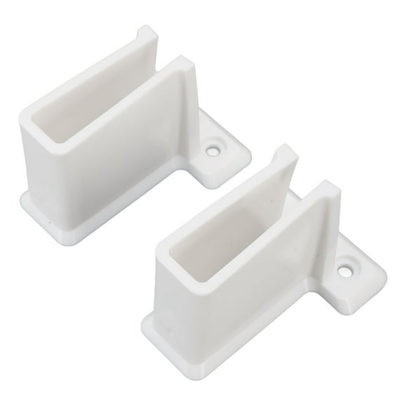 Wire Shelf End Support, Plastic 12 Pcs Sturdy Wire Shelf End Bracket for Closet
