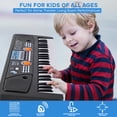 thumbnail image 3 of Teclado eléctrico Piano Pyle 49 teclas con micrófono y recargable, 3 of 7
