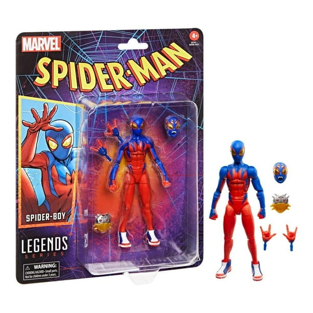 Figura de Acción Hasbro Marvel Legends Retro Spider Boy