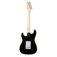 thumbnail image 5 of Tcbosik Beginner Electric Guitar Starter Kit with Bag, Cord, Strap, Accessories and Tremolo Arm, 39 inch, Black & White, 5 of 9