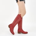 thumbnail image 6 of Ecetana Women's Cowboy Boots Embroidered Western Cowgirl Boots Chunky Heels, 6 of 6