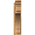 thumbnail image 2 of Ekena Millwork 6"W x 26"D x 26"H Merced Rough Sawn Traditional Outlooker, Western Red Cedar, 2 of 4