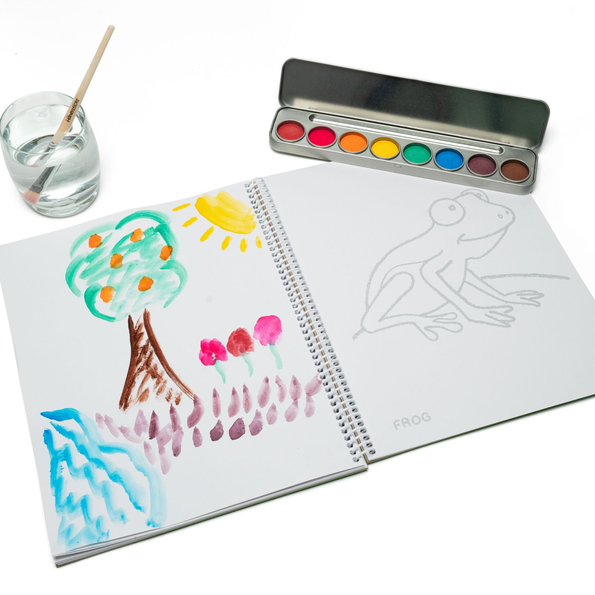 How to Make Watercolor Paints That are Safe for Kids, eHow