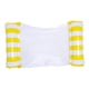 thumbnail image 1 of Flotador inflable para piscina Sharpla hamaca Rayas amarillas 120 cm x 70 cm, 1 of 8
