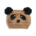 thumbnail image 1 of ZHAOCHENG Gorro de lana de punto con diseño de panda para bebés, niñas y niños, para invierno, 1 of 5