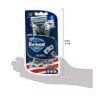 Barbasol Ultra 6 Plus Premium Disposable Razor 3 ea (Pack of 3)