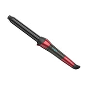 Remington Pro 1" Curling Wand with Silk Ceramic Advanced Technology, Red, CI9625CL