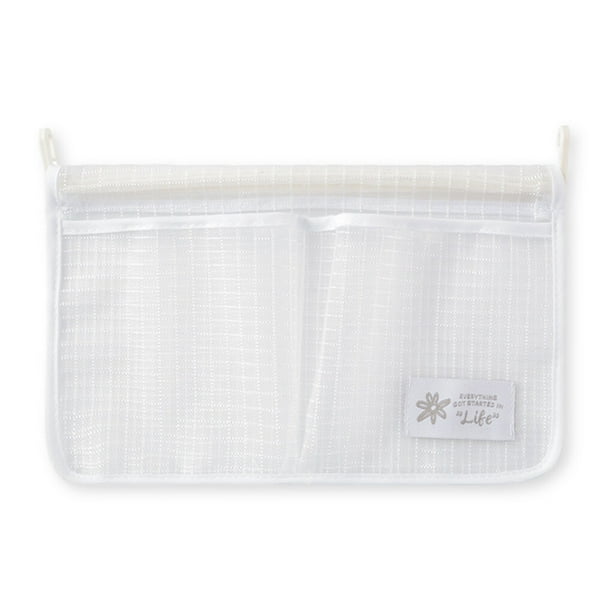 Bearachild Bolsa de malla de almacenamiento para nevera Compartimento doble Organizador colgante Verduras Misceláneas Bolsillo Clasificación Type1 NO1