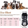 thumbnail image 2 of Anti-slip Dog Socks For Dogs 2 Pairs Soft Adjustable Paw Protection Dog Grip Socks With Strap Traction Control high quality, 2 of 5